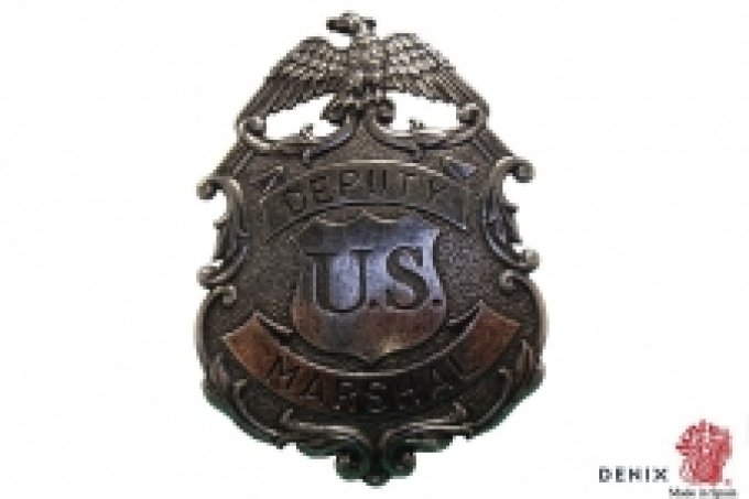 Badge de Marshalle Deputy bronze avec aigle