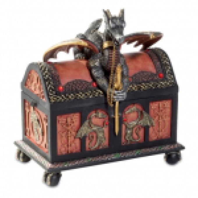 Coffret dragon de 17 cm