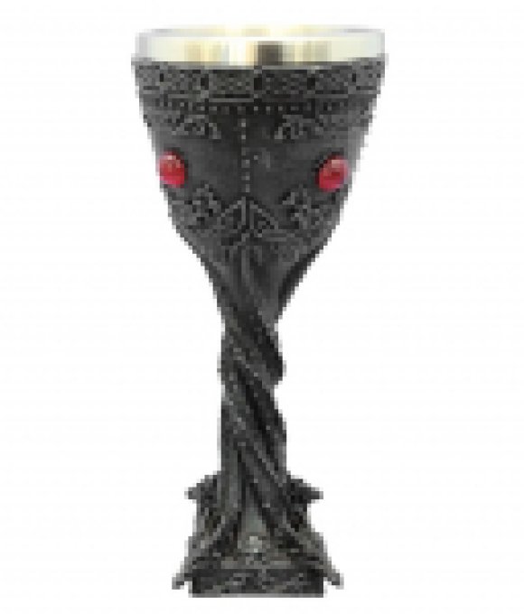 Calice ( ciboire, verre ) Dragon de 24 cm