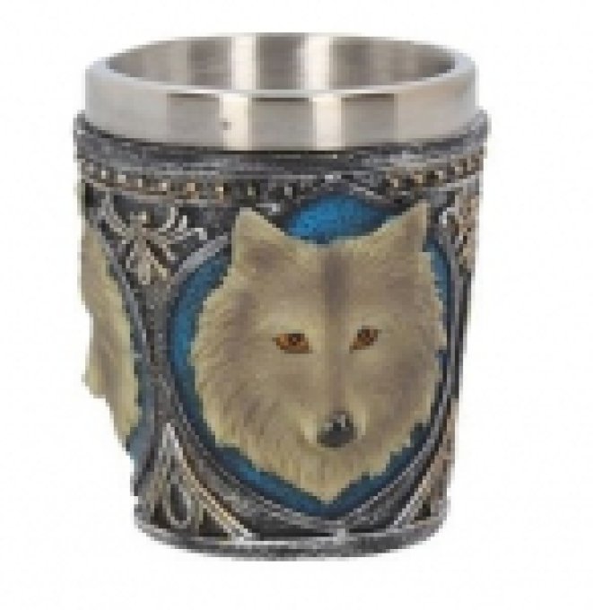 Verre Loup Gris de 06 cm