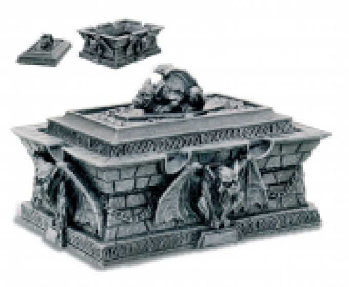 Boite reliquaire gargouille