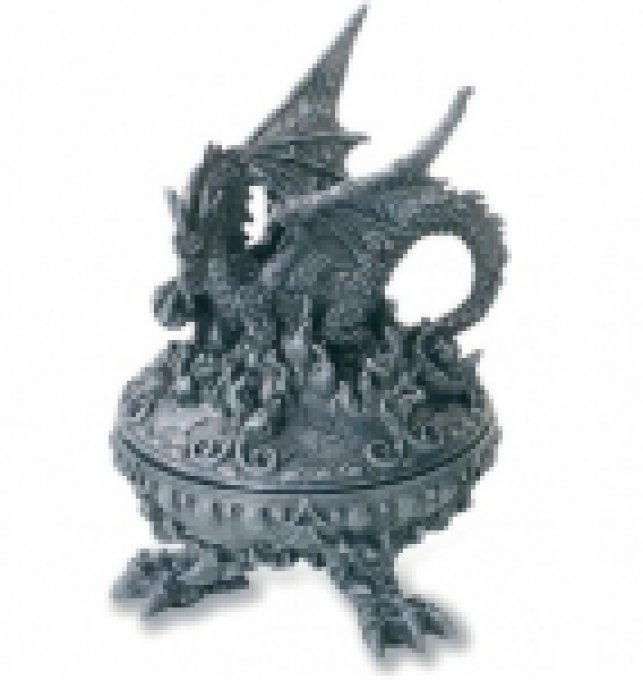 Boite œuf oval Dragon
