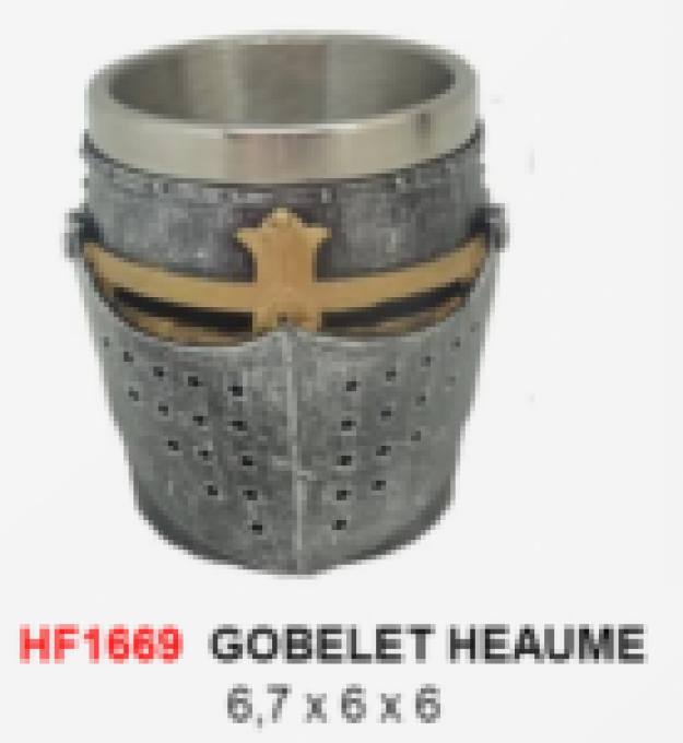 Verre goblet Heaume de 06 cm