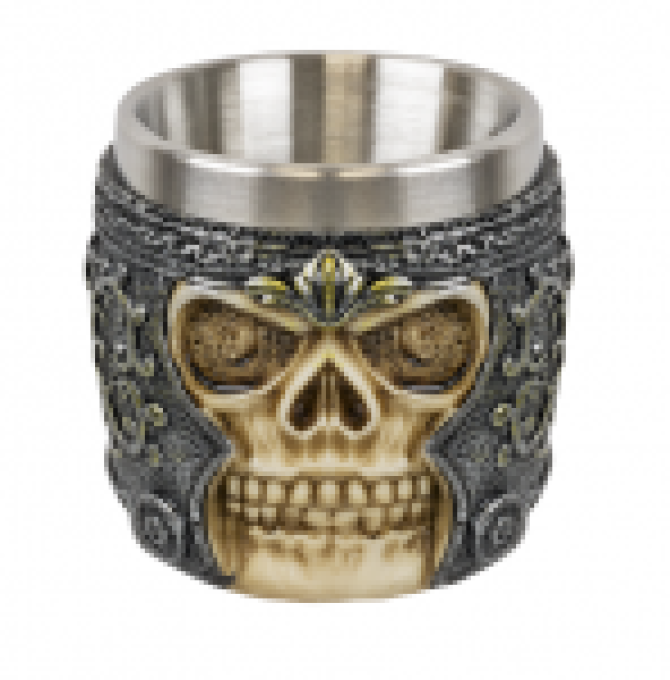 Verre Crane Casque de 06 cm