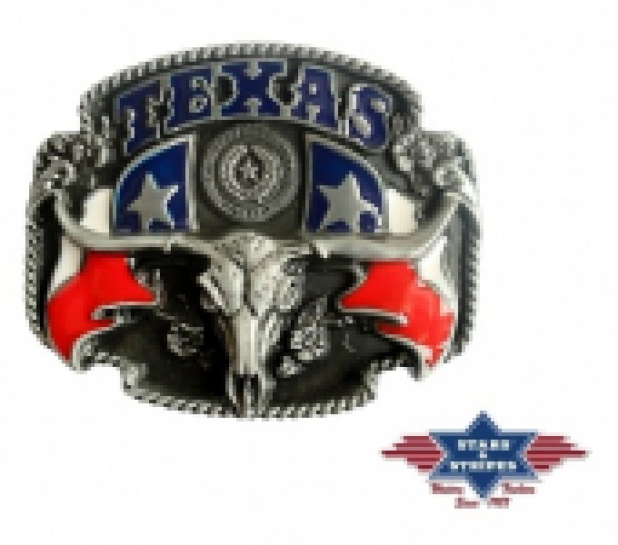 Boucle de Ceinture texas tête de vache email