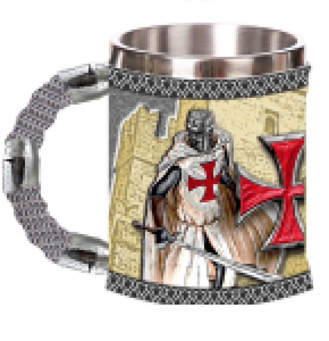 Chope templière Knighty de 11 cm