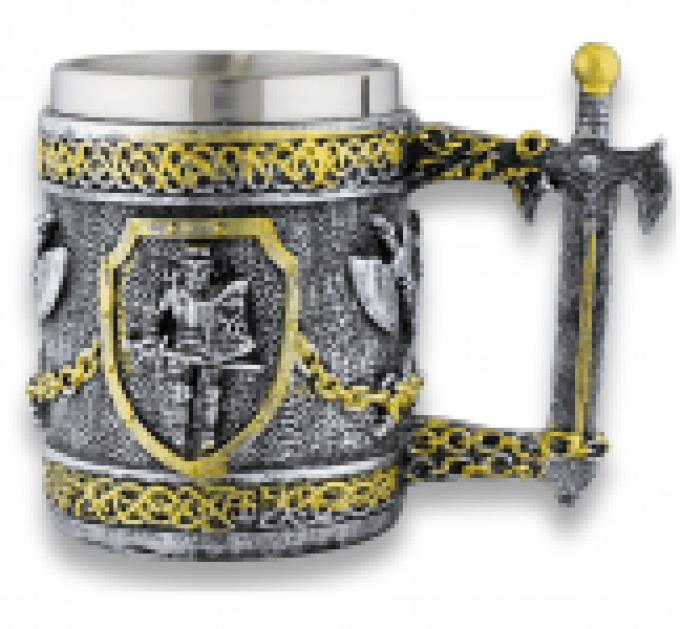 Chope chevalier templier de 11 cm