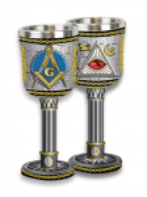 Calice ( ciboire, verre ) épée de 19 cm