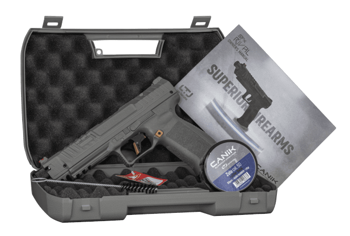 Pistolet  CANIK SFX Competition  Cal 50 - 18 Joules