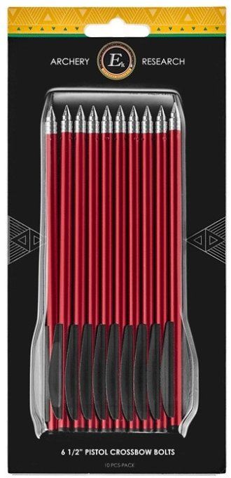 Blister  de  10  FLECHES Alu  pour  Pistolet  Arbalète de 6.5’’ 